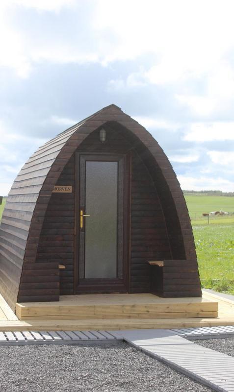 Hillside Camping Pods And Shepherd'S Hut Уик Экстерьер фото